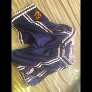 AUTHENTIC CLEVELAND CAVALIERS BASKETBALL SHORTS